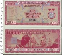 Продать Банкноты Редонда 10000 долларов 2013 