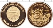 Продать Монеты Северная Корея 1 вон 2001 