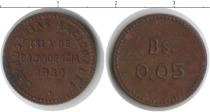 Продать Монеты Колумбия 5 сентим 1939 Медь