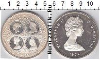 Продать Монеты Теркc и Кайкос 20 крон 1976 Серебро