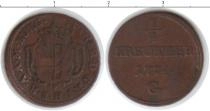 Продать Монеты Венгрия 1/4 крейцера 1774 Медь
