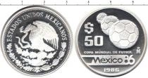 Продать Монеты Мексика 50 долларов 1986 Серебро