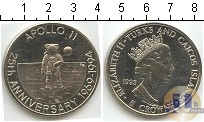 Продать Монеты Теркc и Кайкос 5 крон 1993 Медно-никель