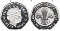 Продать Монеты Великобритания 50 пенсов 2009 Серебро