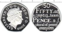 Продать Монеты Великобритания 50 пенсов 2009 Серебро