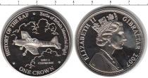 Продать Монеты Гибралтар 1 крона 2007 Медно-никель