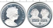 Продать Монеты Гибралтар 1 крона 2001 Серебро