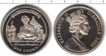 Продать Монеты Гибралтар 1 крона 2005 Серебро