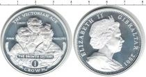 Продать Монеты Гибралтар 1 крона 2001 Серебро