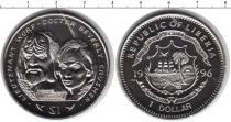 Продать Монеты Либерия 1 доллар 1996 Медно-никель