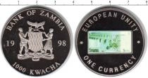 Продать Монеты Замбия 1000 квач 1998 Медно-никель