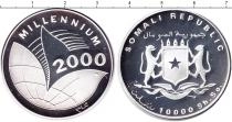 Продать Монеты Сомали 10000 шиллингов 2000 Серебро