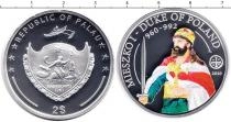 Продать Монеты Палау 2 доллара 2010 Серебро