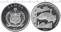 Продать Монеты Самоа 5 долларов 2010 Серебро