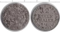 Продать Монеты Саксония 1/12 талера 1766 Серебро