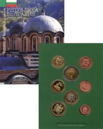 Продать Подарочные монеты Болгария Набор монет Евро-модель 2004 