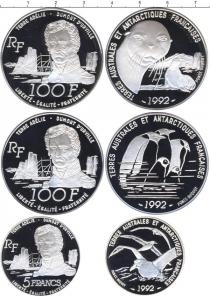 Продать Подарочные монеты Антарктика Животный мир Антарктики 1992 Серебро