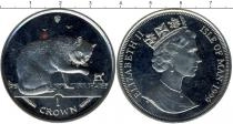Продать Подарочные монеты Остров Мэн Кошка 1999 Медно-никель