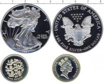 Продать Подарочные монеты США Символы свободы 1997 Серебро
