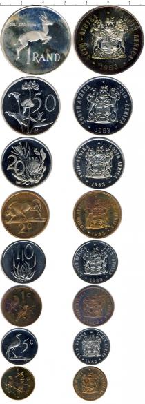 Продать Подарочные монеты ЮАР Выпуск 1983 года 1983 