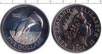 Продать Монеты Новая Зеландия 5 долларов 2002 Медно-никель