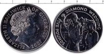 Продать Монеты Гернси 5 фунтов 2007 Медно-никель