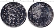 Продать Монеты Гернси 5 фунтов 2007 Медно-никель