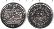 Продать Монеты Либерия 1 доллар 1995 Медно-никель
