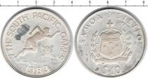 Продать Монеты Самоа 10 долларов 1983 Серебро