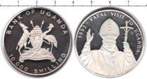Продать Монеты Уганда 10000 шиллингов 1993 Серебро