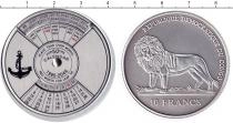 Продать Монеты Конго 10 франков 1995 Серебро