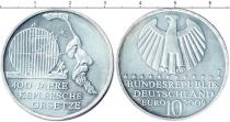 Продать Монеты ФРГ 10 марок 2009 Серебро