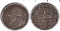 Продать Монеты Южная Африка 1 шиллинг 1894 Серебро