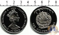 Продать Монеты Фолклендские острова 50 пенсов 2002 Медно-никель