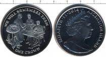 Продать Монеты Остров Вознесения 1 крона 2014 Медно-никель