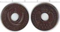 Продать Монеты Уганда 1 цент 1909 Медь