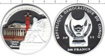 Продать Монеты Конго 20 франков 2011 Серебро