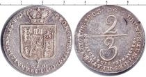 Продать Монеты Брауншвайг-Люнебург 2/3 талера 1803 Серебро