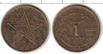 Продать Монеты Тунис 1 франк 1945 