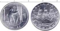 Продать Монеты Сан-Марино 5 сентесим 1911 Медь