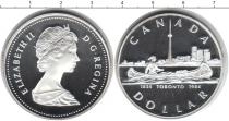 Продать Монеты Канада 1 доллар 1993 Серебро
