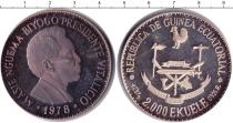 Продать Монеты Экваториальная Гвинея 2000 экуэль 1978 Серебро