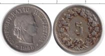 Продать Монеты Швейцария 5 европ 1945 Медно-никель