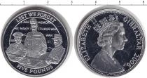 Продать Монеты Гибралтар 5 фунтов 2008 Серебро