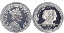 Продать Монеты Гибралтар 5 фунтов 2007 Серебро