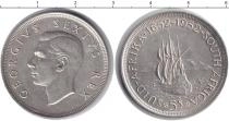 Продать Монеты ЮАР 1 крона 1952 Серебро