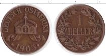 Продать Монеты Немецкая Африка 1/2 хеллера 1905 Медь