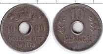 Продать Монеты Немецкая Африка 5 хеллеров 1909 Медно-никель