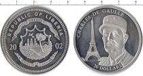 Продать Монеты Либерия 20 долларов 2002 Серебро
