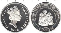 Продать Монеты Острова Кука 5 долларов 1996 Серебро
